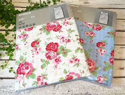 £42.50 • Buy Cath Kidston Rosali Rose Cotton Bedding Set- Single King Duvet Cover Pillow Case