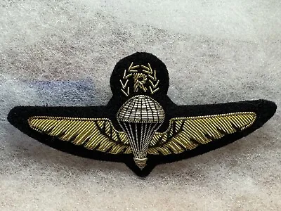 Malaysia Army Navy Air Force Bullion Paratrooper Wings Rigger • $22