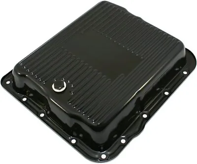 Chevy / GM 700R4 4L60E 4L65E Black Steel Transmission Oil Pan 2-5/8  Inch Deep • $43.99