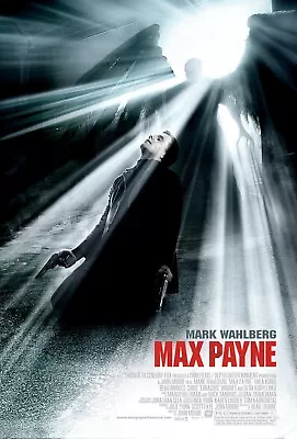 Max Payne Movie Poster (b)  - 11  X 17  - Mark Wahlberg • $13.96