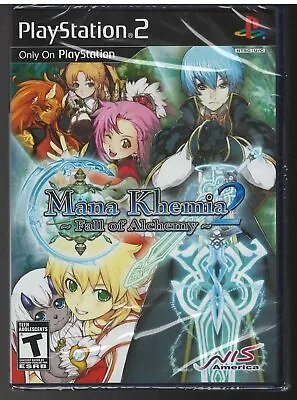 Mana Khemia 2: Fall Of Alchemy - PlayStation 2 (Sony Playstation 2) • $137.51