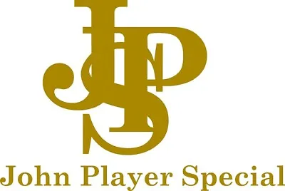 JPS John Player Special F1 Formula 1 Logo Cut Vinyl Decal Car Sticker 15x10cm • £3.29