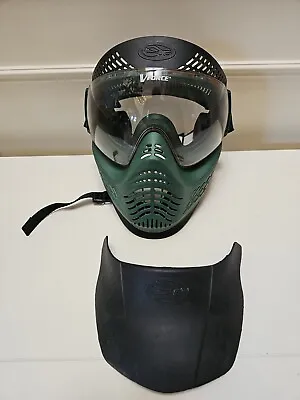 V-Force Pro Vantage Paintball Mask Protective Goggles Helmet Olive Green Black • $17.99