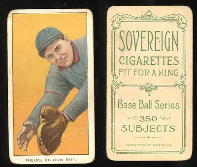 T206 Ed Phelps ~~ FR  Condition~~ Sovereign 350 Back • $79.99