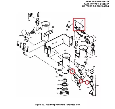 MEP002A-MEP003A Fuel Hose Assembly MS28741-5-0354 501-0113 • $35.99