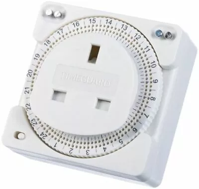£11.49 • Buy Plug In Timer Compact 24 Hour Water Heater/Immersion Timer With Pins - Timeguard