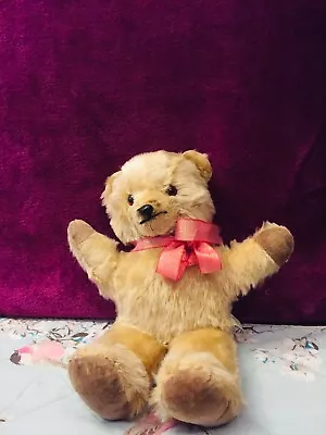 Vintage Chad Valley Super Cute Teddy Bear With Label Good Clean Condition • £28