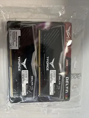 TeamGroup T-Force Delta RGB DDR4 16GB (2x8GB) 3600 CL18 Black • $36