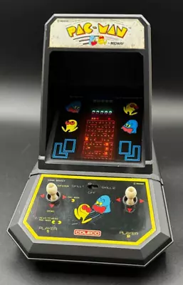 Coleco Vintage Pac-Man Midway Mini Arcade Table Top Video Game 1981 No. 2390 • $59