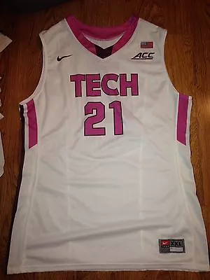 2015 Nike Virginia Tech Hokies Satchel Pierce BCA Game Worn Basketball Jersey • $60