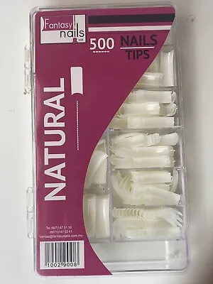 500PCS/Box Square Natural Nail Tips Fantasy Nails • $12.48