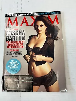 Maxim Magazine January 2008 Mischa Barton Good Condition • $9.99