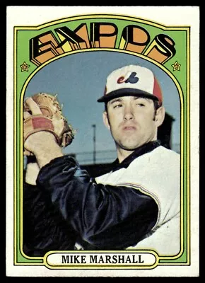 1972 Topps Mike Marshall Montreal Expos #505 • $7