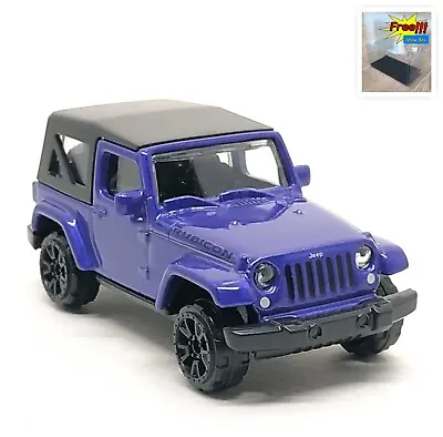 Majorette Jeep Wrangler Rubicon Dark Purple 1:60 (3 ) 224A No Package • $15.75