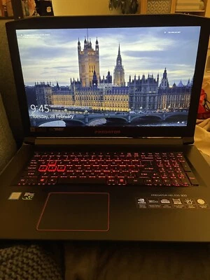 $899 • Buy ACER PREDATOR HELIOS 300 15.6  FHD I7-8750H/32GB RAM/256GB SSD + 1TB/GTX 1060