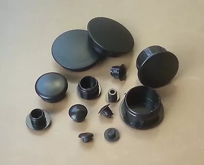 £2.04 • Buy Hole Plugs Plastic Blanking Masking Finishing Inserts  /Various Sizes/ Black
