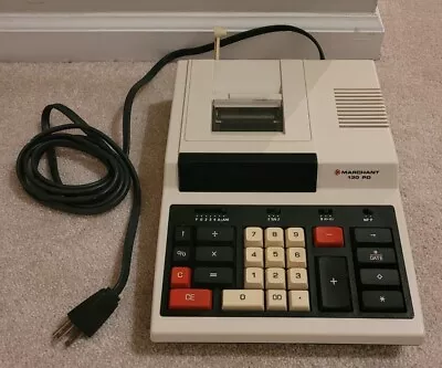 COOL! Vintage Vtg Marchant 130 PD 130PD Addmaster Printing Calculator • $30