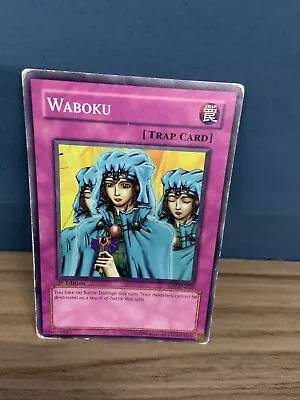 Waboku SD7-EN026 Common 1st Edition Lightly Played Yugioh Card • £0.99