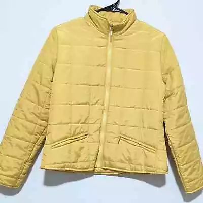 Susan Bristol Fundamentals Marigold Puffer Jacket  • $25