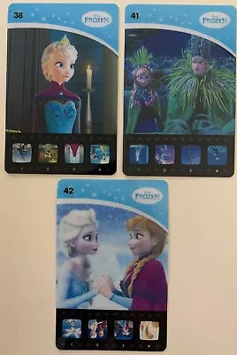 Woolworths Movie Star Cards- Disney’s Frozen- 38 41 & 42- FREE POST • $3.50