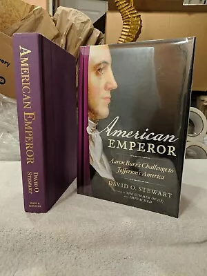 AMERICAN EMPEROR (Aaron Burr) By David O. Stewart 1st/1st Vry Gd ~ Rare!!! • $24.95