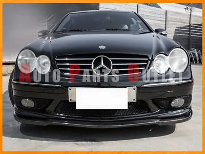 CS Style Carbon Fiber Front Bumper Lip For 03-05 M-BENZ W209 AMG CLK320 CLK500 • $349.50