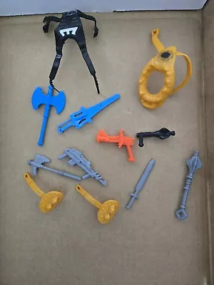 HE-MAN Masters Of The Universe Weapons Pak Pack Accessories Parts Lot 1983 MOTU • $20