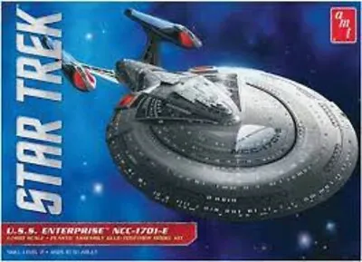 $34.99 • Buy 1/400 Star Trek USS Enterprise 1701-E AMT853