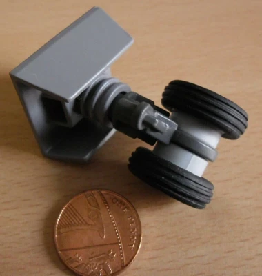Plane Front Landing Gear Attachment Wheels & Tyres- Playmobil 3185 New Spares • £19.90