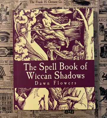 SIGNED The Spell Book Of Wiccan Shadows 200+ SPELLS Wicca Witchcraft Folk Magic • $12.99