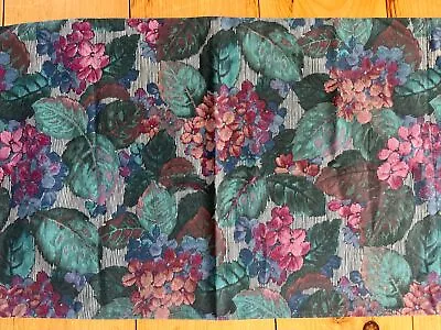 Springmaid Sheets King Set Dark Bold Floral Green Percale Vintage • $22.40