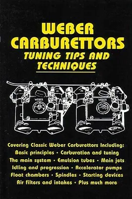 Weber Carburetor Manual Book Tuning Tips Dcoe • $32.95