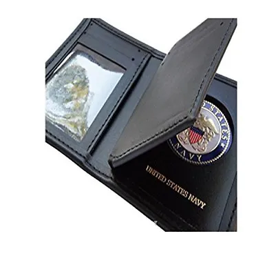 Navy Wallets - Officially Licensed United States Military Genuine Leather • $37.49