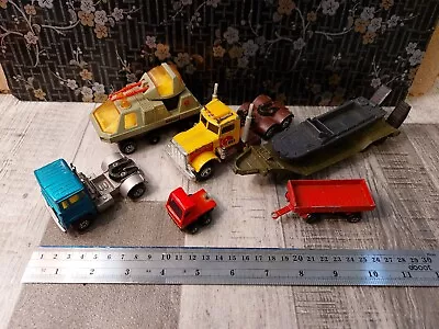 Vintage Matchbox Trucks Collection Good Playworn Condition Great Lot Some Rare • £3.49
