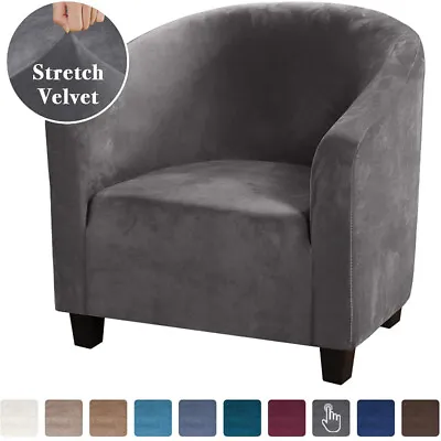 Stretch Spandex One-seater Sofa Cover Armchair Club Chair SofaChair Slipcover • $17.09