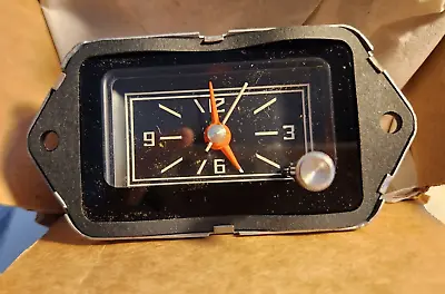 $100 • Buy Vintage Car G.M.  Dashboard Clock Analog Rectangular