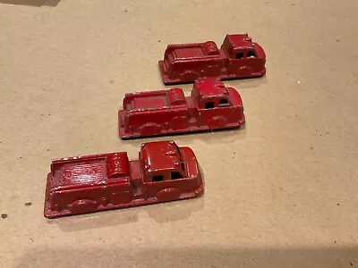 Vintage MIDGE TOY Red Fire Truck - Rockford Illinois - Group Lot 3 Total • $12.50