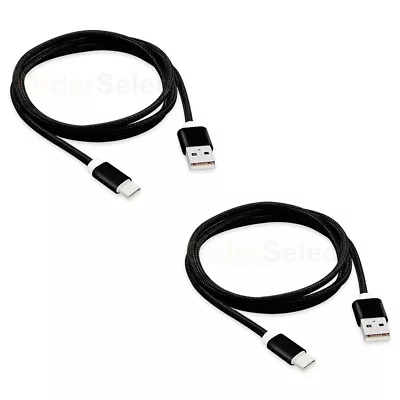 2X USB Type C Braided Charger Data Cable Cord For Phone Motorola Moto Z2 Z3 Play • $4.29