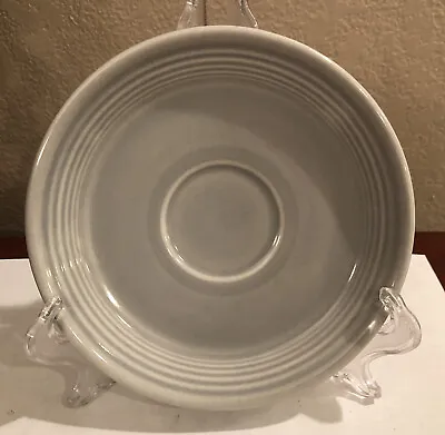 Vintage GRAY FIESTA WARE Saucer 6 Inch ~ HOMER LAUGHLIN ~ HLC ~ EXC CONDITION! • $10