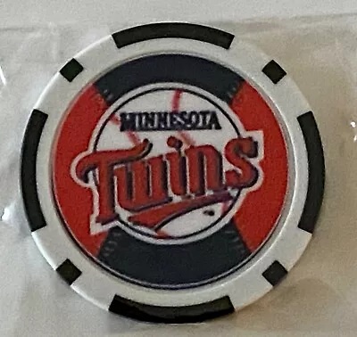 Minnesota Twins - MLB - Magnetic Clay Poker Chip - Golf Ball Marker  • $5.95