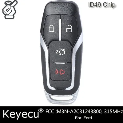 For 2015 2016 2017 Ford Edge Explorer Fusion Mustang Smart Remote Key Fob 315MHz • $23.93