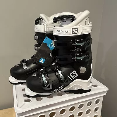 Salomon Women’s X ACC 60 Wide Ski Boots New Size 23/23.5 #3408 • $129.99