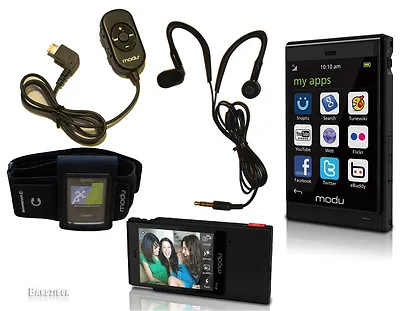 Modu T Micromax + 5MP Camera 3G Smart Phone Unlocked W/ Camerafy Black Sportify • $64.90