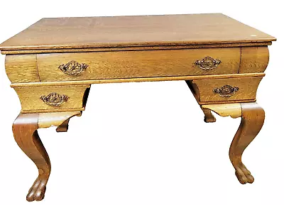 American Golden Oak Writing Desk • $650