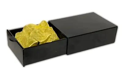 MAGIC BLACK DRAWER BOX Easy Beginner Trick Vanish Change Silk Money Appearing • $12.89