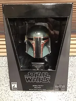 Star Wars Master Replicas BOBA FETT  Scaled Helmet Replica 1/2 Scale (used) • $79.95