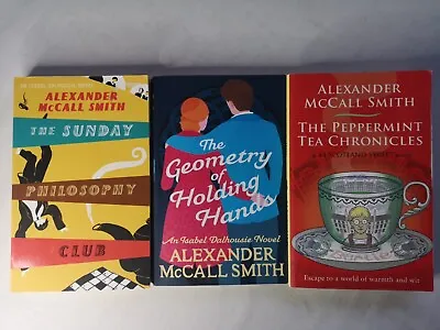 Alexander McCall Smith 3 Books Bundle Isabel Dalhousie 44 Scotland Street • £3.21