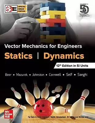 Vector Mechanics For Engineers : Statics Dynamics 12th Edition - Good • $28.19