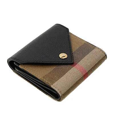 Burberry Lila Vintage Check Trifold Wallet New • $265.50