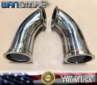 2 X 3  V-band Stainless 90 Degree Universal Twin Turbo Elbow Pipe Exhaust • $64.50